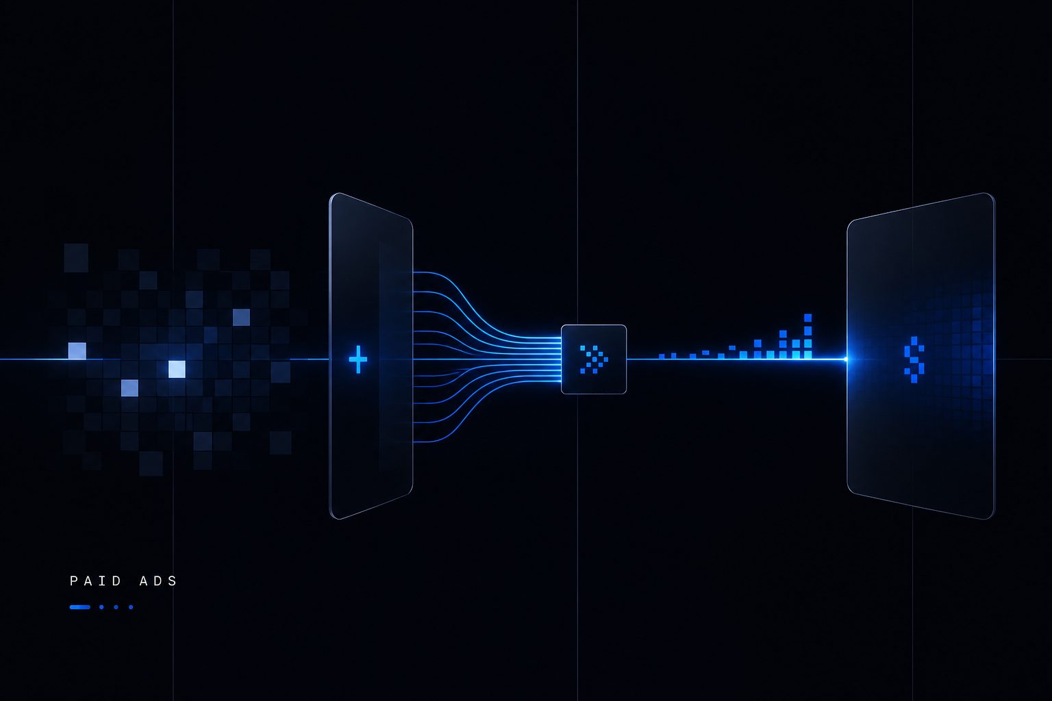 Traffic funneling into booked calls and analytics